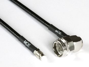 Aircell 5 Coaxial Cable assembled with N Male R/A to FME Female, 40m