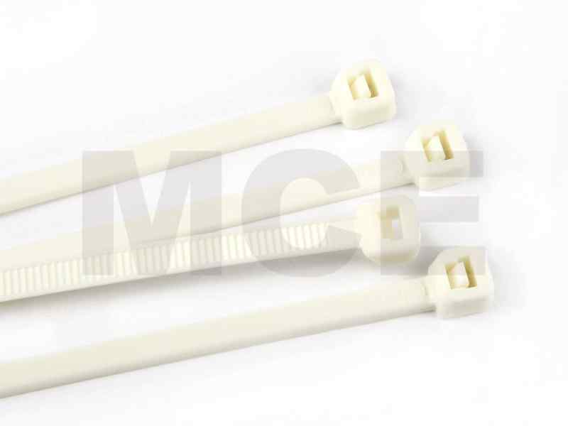Kabelbinder, weiß weiß, 150 mm, 36 mm
